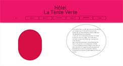 Desktop Screenshot of hotellatenteverte.fr
